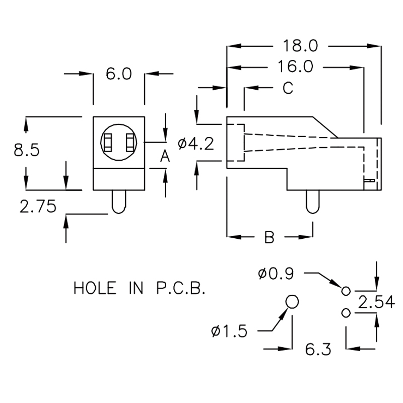 LED Lens Holder LS-EN0SA